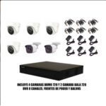 Kit 6 Cámaras HiLook 720P HD + DVR 8 CH